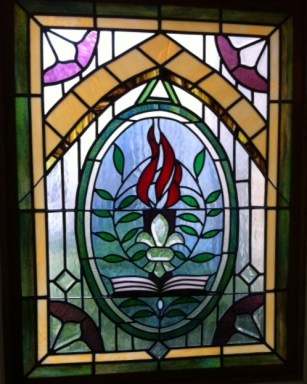 stained glass at CUMC Chapel 2